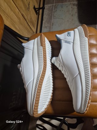 Scarpe Skechers Uomo Bianco Blu