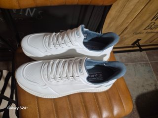 Scarpe Skechers Uomo Bianco Blu