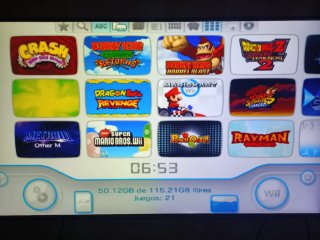 Nintendo Wii Blanca
