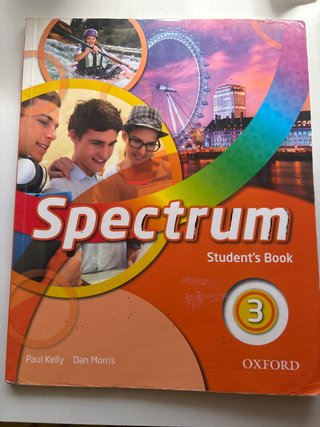 Libro de texto de inglés: 3 ESO