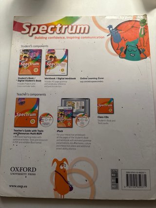Libro de texto de inglés: 3 ESO