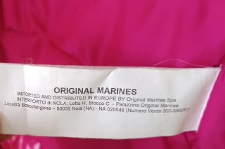 Piumino bambina Original Marines 7/8 anni