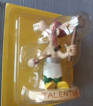 Figura resina Amerix 31 Astérix Atlas Plastoy