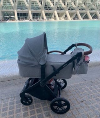 Carrito Jane gris perfecto estado