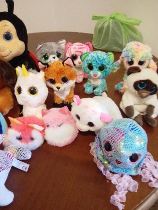 Pupazzi Beanie Boos Occhioni