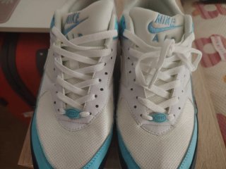 Nike Air Max Zapatillas Deportivas Azul Blanco