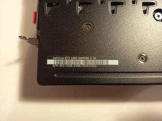 MSI GeForce GTX 1060 Gaming X 3GB