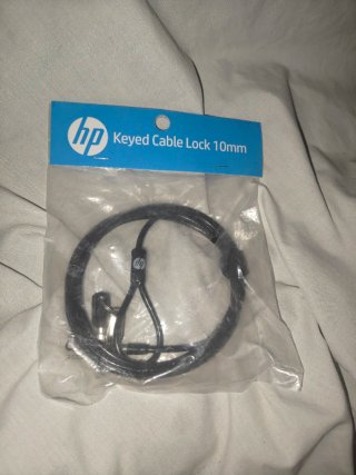 Candado Cable HP 10mm con Llave
