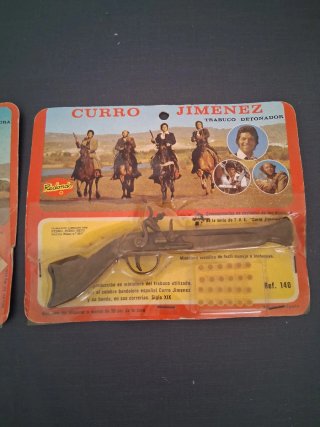 Pistola y trabuco Curro Jiménez Detonadora Redondo