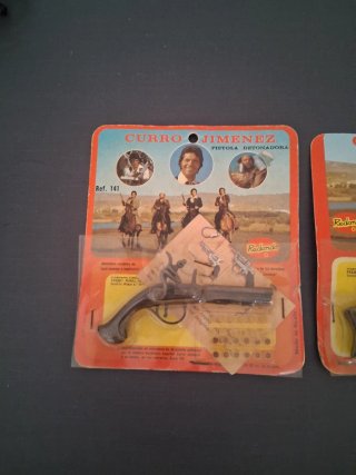Pistola y trabuco Curro Jiménez Detonadora Redondo