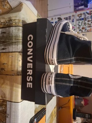 Zapatillas Converse Plataforma Negras