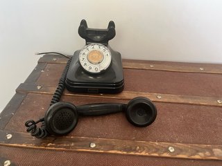 Teléfono Antiguo Standard Eléctrica Negro