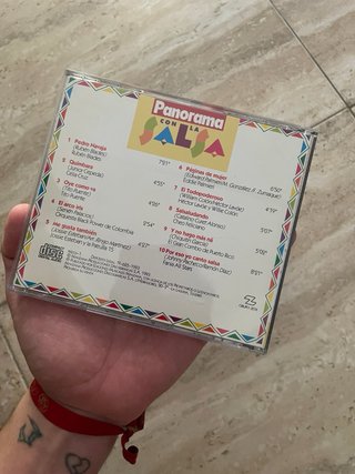 Lote 2 CDs Panorama con la Salsa