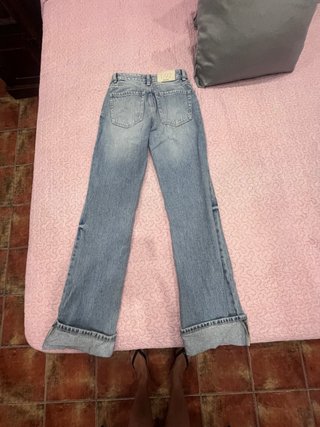 Pantalón Stradivarius azul