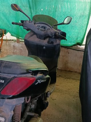 Moto Scooter Negra y Gris..645156692