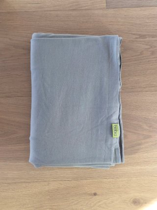 Fular Boba Wrap Gris Elástico Portabebés