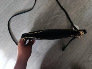 Bolso de hombro o de mano Herbosa negro