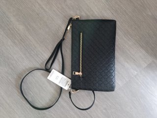Bolso de hombro o de mano Herbosa negro
