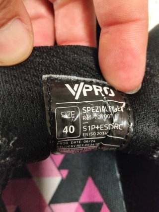 Zapatos de seguridad V PRO negros