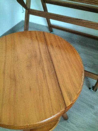 Mesa y taburete de dibujo clásicas