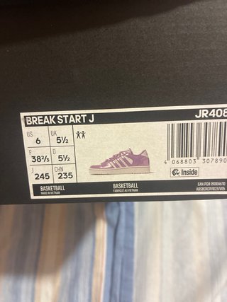 Scarpe Adidas Donna Rosa/Bianche Tg 38.5