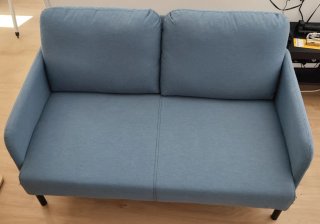 Sofá 2 plazas Glostad Ikea azul