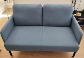 Sofá 2 plazas Glostad Ikea azul