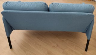 Sofá 2 plazas Glostad Ikea azul