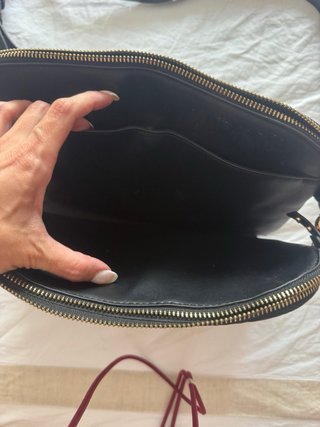 Bolso Parfois Caqui con Múltiples Bolsillos