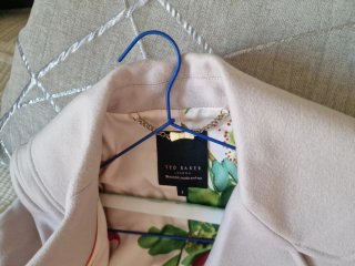 Abrigo Ted Baker Lana Beige Talla M