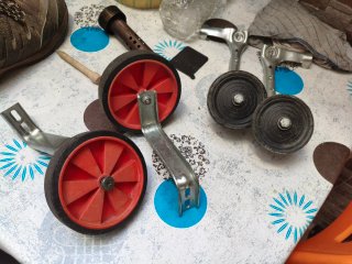 Ruedines para bicicleta infantiles