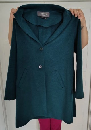 Cappotto Camomilla verde taglia 44