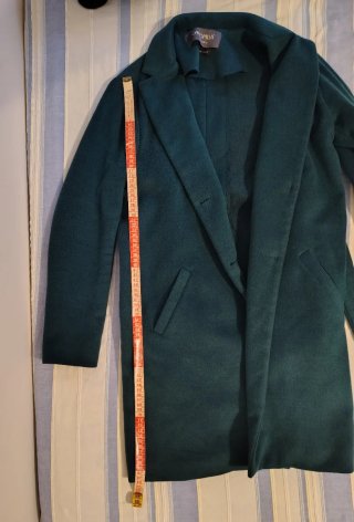 Cappotto Camomilla verde taglia 44