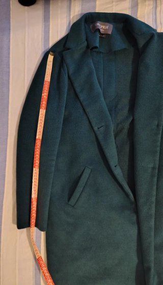 Cappotto Camomilla verde taglia 44