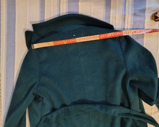 Cappotto Camomilla verde taglia 44