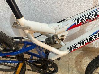 Bicicleta niño rodado 16 doble suspensión