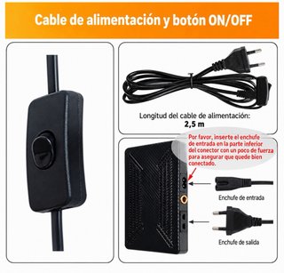 Lámpara LED FECiDA 200W Clip para Plantas