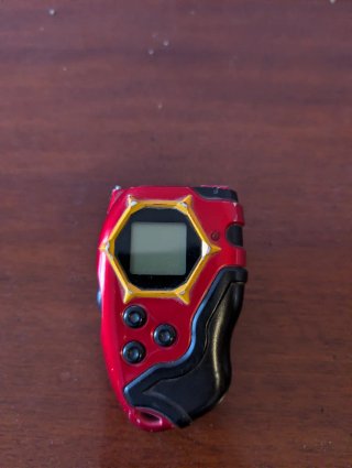Digivice D-Tector Bandai Rojo