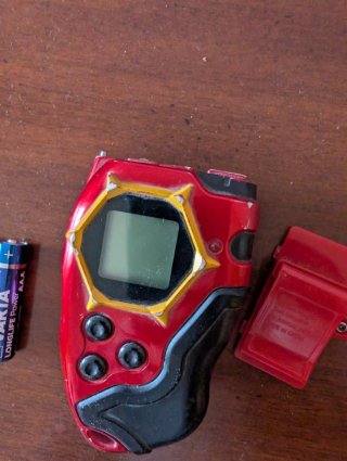 Digivice D-Tector Bandai Rojo