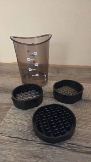 Cortador de Verduras con Vaso Medidor