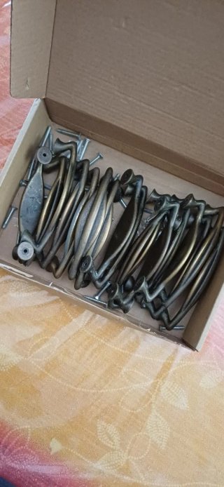 17 Maniglie in Ottone