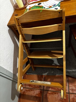 Trona evolutiva Hauck Alpha madera