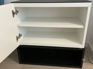 Módulos IKEA BESTÅ Blanco Alto Brillo