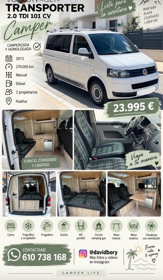 Volkswagen Transporter T5 camper
