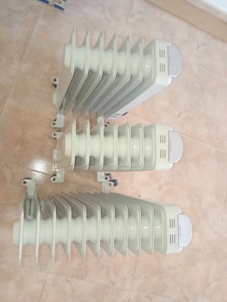 Lote 3 Radiadores Eléctricos de aceite ECRON