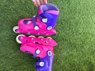 Patines Oxelo rosas talla 28-30
