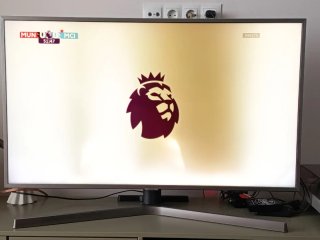 Televisión Samsung 43" con defecto