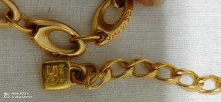 Cadena bañada en oro 18k