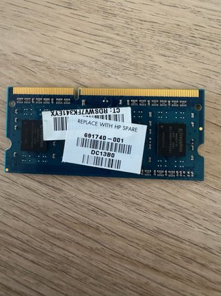 Kingston 4GB DDR3 SODIMM RAM