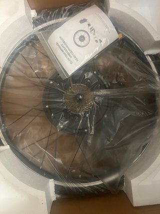 Kit para convertir bicicleta en eléctrica, rueda c